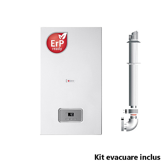 CENTRALA TERMICA PE GAZ IN CONDENSARE SAUNIER DUVAL THELIA CONDENS 35A KIT EVACUARE INCLUS 6 ANI GARANTIE [1]