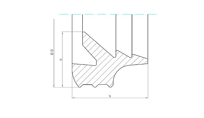 GARNITURA ETANSARE PENTRU CAPAC REZERVOR APA SUBTERAN KOMPACTKIT VALROM 47901000116 [3]