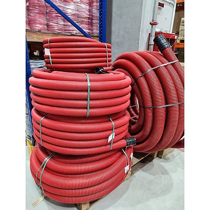 TUB FLEXIBIL RIFLAT 63 ROSU COPEX COLAC 50M [3]