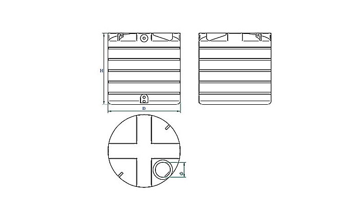 REZERVOR APA 5000L CILINDRIC VERTICAL STOCKKIT VALROM 49020150000 [2]