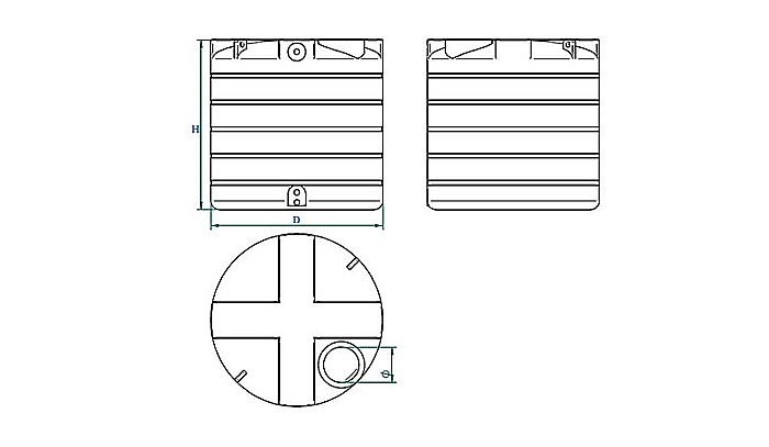 REZERVOR APA 6500L CILINDRIC VERTICAL STOCKKIT VALROM 49020170000 [2]