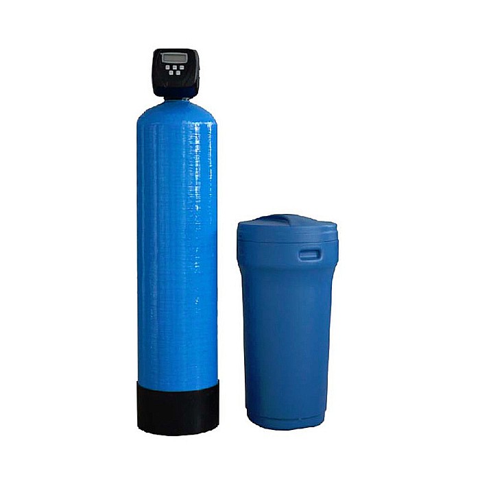 Statie dedurizare apa Soft 100 Simplex vana Fleck Q=4,0 MC/H cu by-bass AQUA09190100040 Aquapur Valhoh Valrom [3]