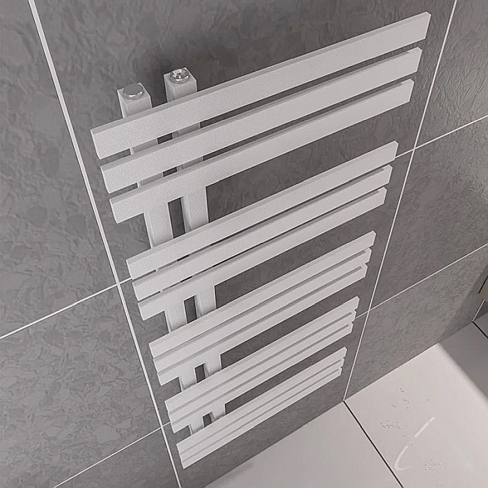 RADIATOR DECORATIV DE BAIE HEKO ELCHE 1200X600 ALB TEXTURAT [2]