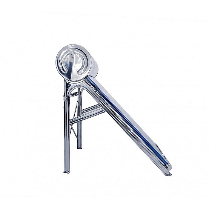 PANOU SOLAR NEPRESURIZAT INSTALSOL 15 TUBURI VIDATE CU BOILER 150 L, SUPORT FIXARE SI REZERVOR FLOTOR [3]