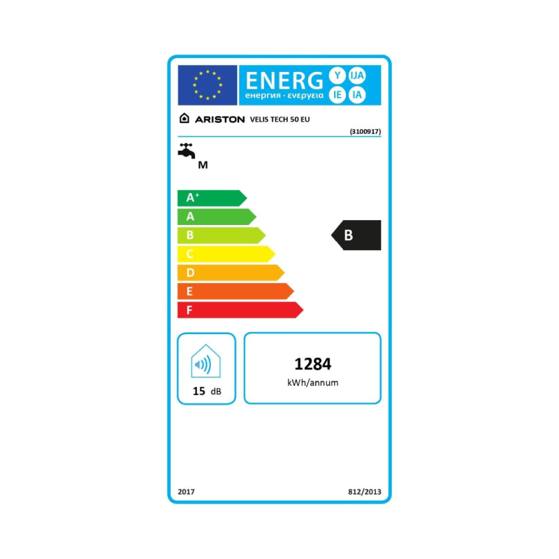 BOILER ELECTRIC ARISTON VELIS TECH 50 EU 3100917 [5]
