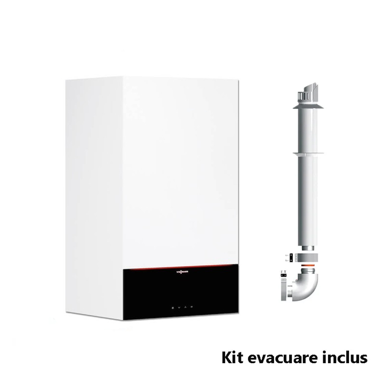 CENTRALA TERMICA PE GAZ IN CONDENSATIE VIESSMAN VITODENS 200 W 32 KW KIT EVACUARE INCLUS [1]