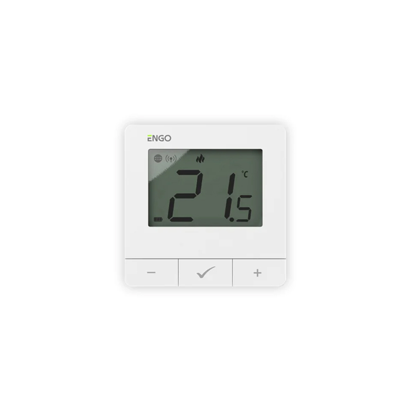 PACHET TERMOSTAT DE AMBIENT CU CONTROL PRIN INTERNET PENTRU 2 ZONE CU 2 POMPE DE CIRCULATIE ENGO ALB E20i-W+ECB2-230 [3]