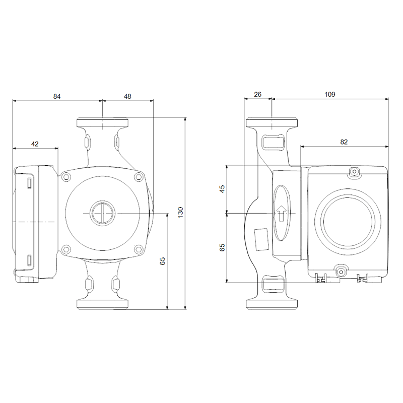 Pompa de circulatie Grundfos UPM2 25-70 130 [2]