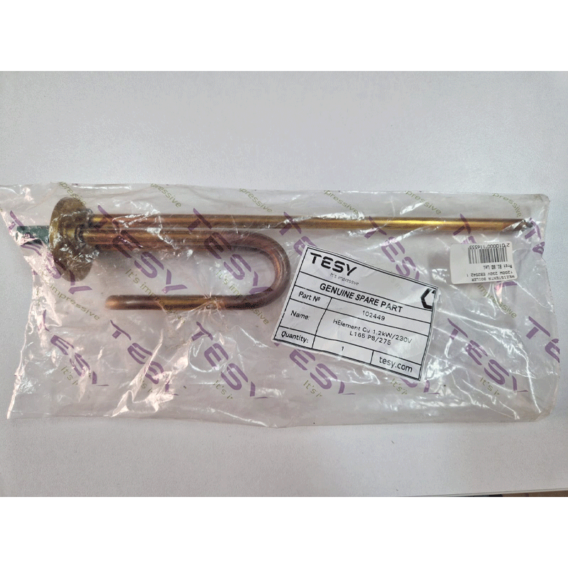 REZISTENTA BOILER 1200W 230V EB2542 102449 ORIGINAL TESY [2]