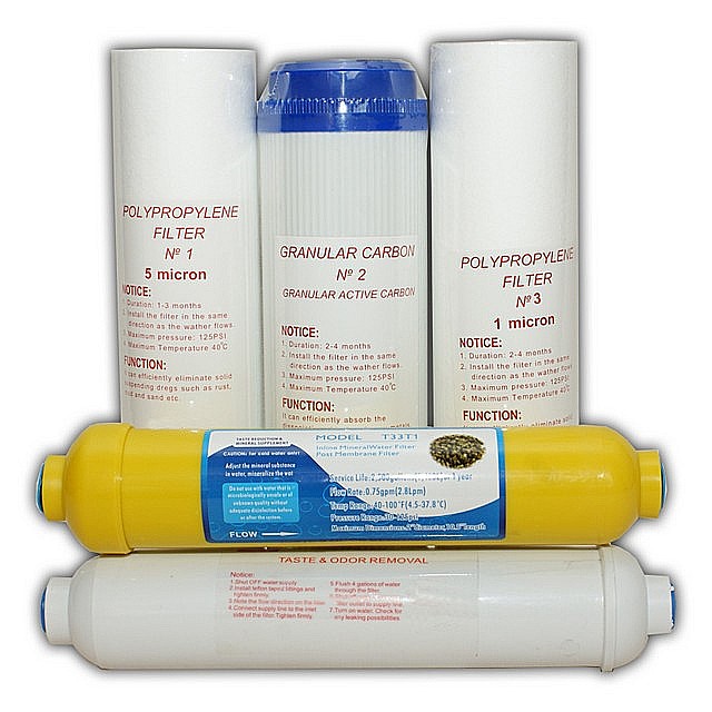 SET CONSUMABILE OSMOZA CU 6 ETAPE DE FILTRARE CU MINEREALIZARE [1]