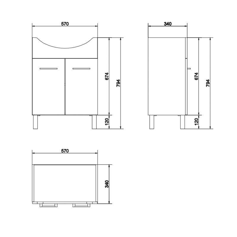 SET MOBILIER BAIE DULAP OLIVIA SI LAVOAR CERSANIA RR801-013-DSM ALB CERSANIT [2]