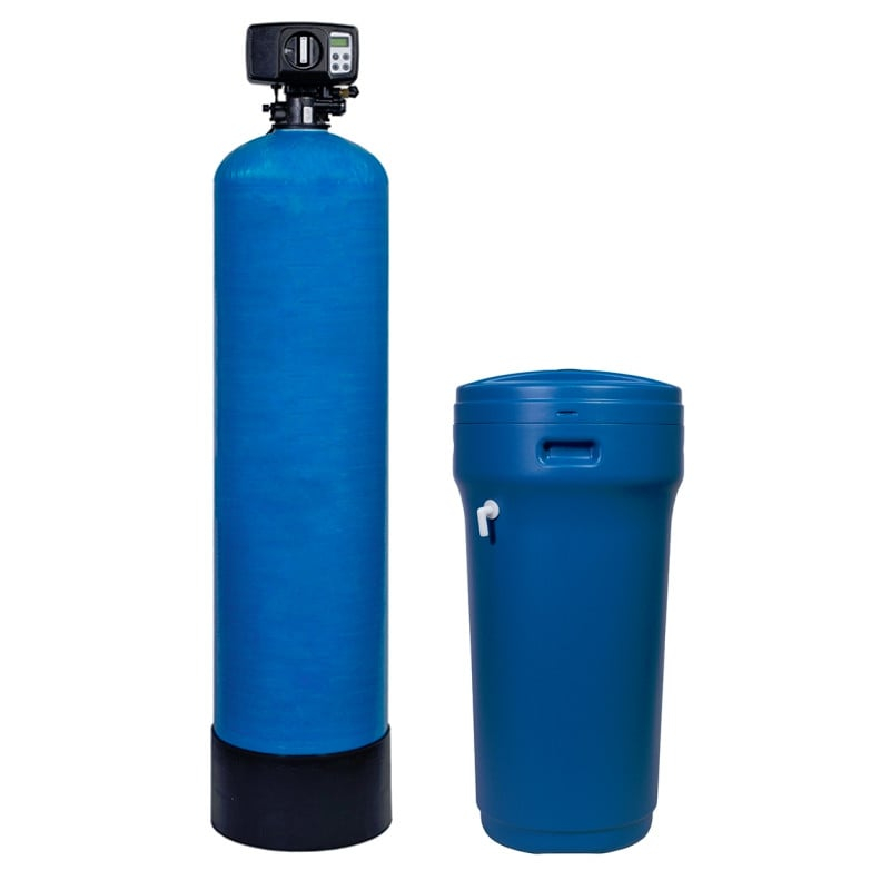 Statie dedurizare apa Soft 37 Simplex Q=2,5 MC/H cu by-bass si vana Fleck AQUA09190037025 Aquapur Valhoh Valrom [3]