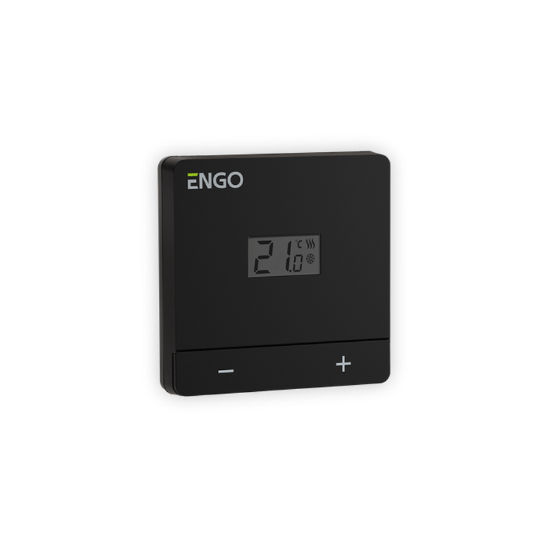 Termostat de ambient cu fir 230v negru easy-230b [2]