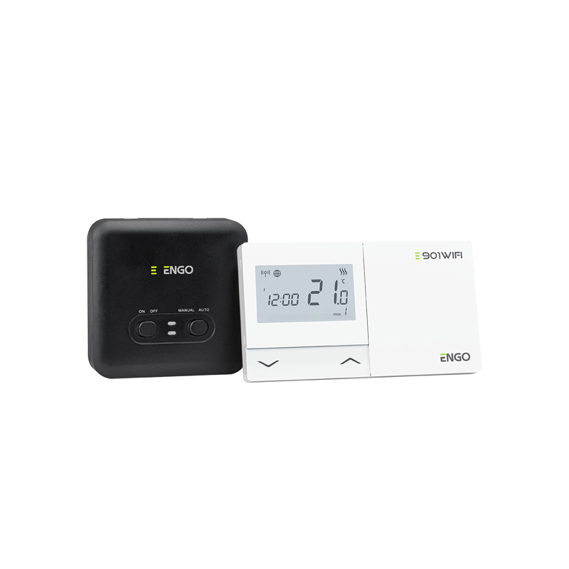 TERMOSTAT DE AMBIENT FARA FIR CU CONTROL PRIN INTERNET ENGO E901WIFI ALB [3]