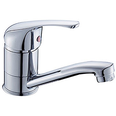 Baterii sanitare - BATERIE PIPA SCURTA/MEDIE BUCATARIE AQUA BLUE TE-MA 6422612009433