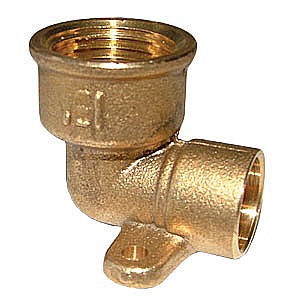 Tevi Cupru Fitinguri Cupru Accesorii lipire - COT TALPA 18-1/2 FI CUPRU