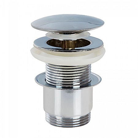 Obiecte Sanitare - CR VENTIL 11/4 ALAMA CLICK CLACK PENTRU LAVOAR CU PREAPLIN CROMAT 1250