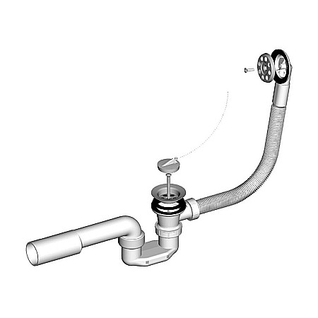 Sifon cada si cadita de dus - SIFON CADA NEAUTOMAT PREAPLIN 450MM 591967530 LIV