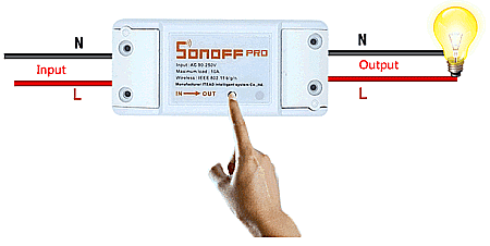 Sonoff telecomanda 4 canale independente 433mhz rf slampher 4ch pro [2]