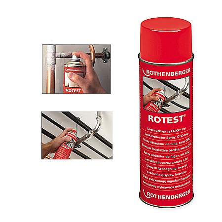 Unelte si scule - SPRAY PENTRU DETECTAT SCAPARI DE GAZE ROTEST 400ML 65000 ROTHENBERGER