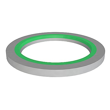 Obiecte Sanitare - GARNITURA 11/2 BI-POWER GRI/VERDE PENTRU SIFON 0180023 BONOMINI