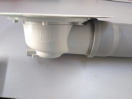 Sifon pardoseala vg557171 dn100 iesire orizontala pentru teava de 110 Viega [2]