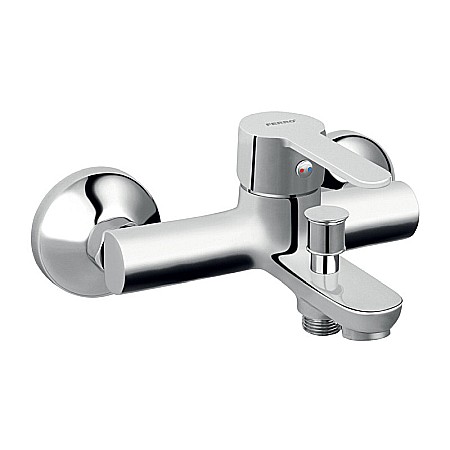 Obiecte Sanitare - BATERIE CADA DUS FERRO BSV1 PERETE SAVIO CROM FARA ACCESORII