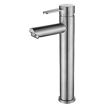 Obiecte Sanitare - BATERIE LAVOAR INALTA STEEL BLR2H INOX CASA BLANCA