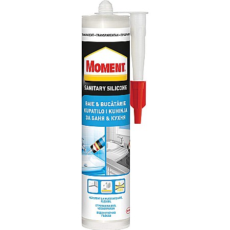 Curte si Gradina - SILICON SANITAR BAIE BUCATARIE MOMENT ALB 280 ML HRO20/1868676
