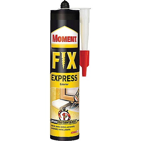 Curte si Gradina - SILICON MOMENT EXPRESS FIX 375GR ADEZIV MONTAJ HRO78 1437046 1022074