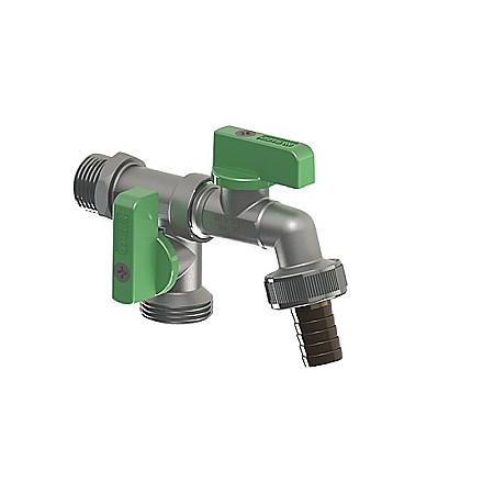 Robineti apa, gaz si speciali - ROBINET GRADINA 1/2-3/4-3/4 ANTICALCAR DUBLU MAC 00472 ARCO