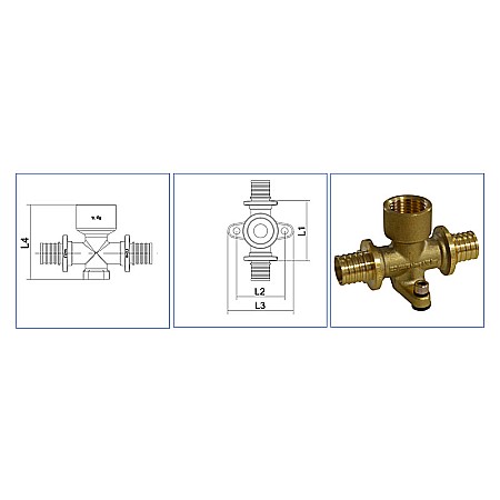 TEU 20-1/2 FI ALAMA FLANSA SUSTINERE PEX PPSU PEXKIT [1]