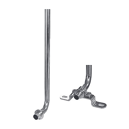 Fitinguri: PPSU, Pex, Pexal, Multistrat - TIJA L CONECTARE LA RADIATOR CUPRU NICHELAT CU SUPORT 16-250 PEX PPSU PEXKIT