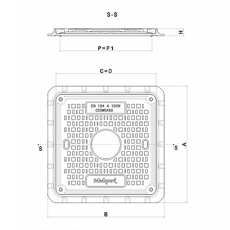 Capac compozit 59x59 clasa a15 [3]