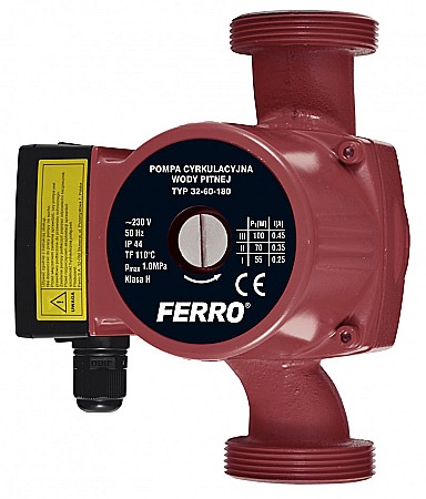 Hidro - POMPA CIRCULATIE 32-60-180 WEBERMAN/FERRO 0302W