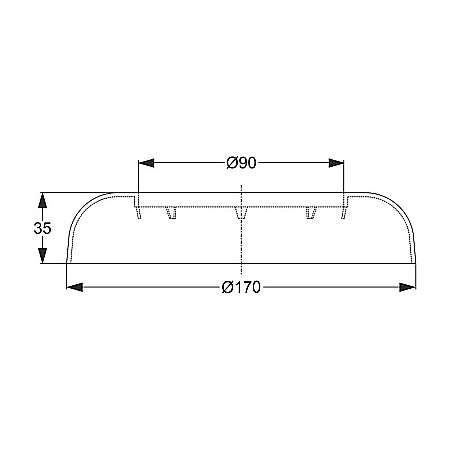 ORNAMENT ALB 110 PENTRU IMBINARE TEAVA WC 3270073 BONOMINI [1]