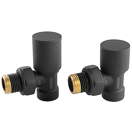 Termice - SET ROBINETI CALORIFER TUR RETUR 1/2 FERRO ZGB31AT ANTRACIT