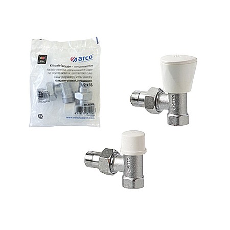Termice - SET ROBINET TUR RETUR 1/2 ARCO KCM17 ARCO