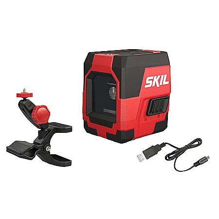 Truse, scule si unelte de mana - NIVELA LASER CU LINIE IN CRUCE 1910 AA SKIL  RESIGILAT