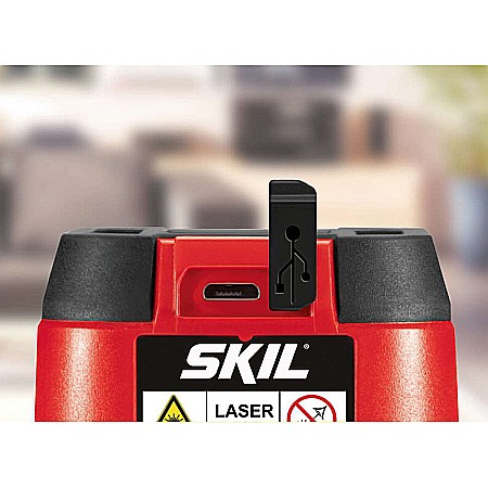 NIVELA LASER CU LINIE IN CRUCE 1910 AA SKIL  RESIGILAT [7]