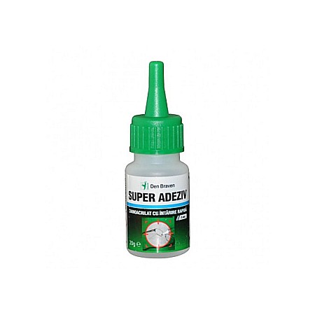 Silicon Banda adeziva - SUPER GLUE 20 GR DEN BRAVEN 3740005