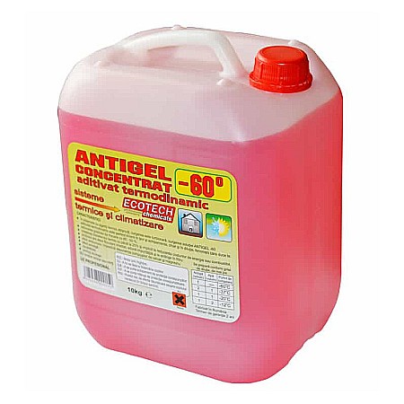 Antigeluri si fluide termice - ANTIGEL TERMICE 10KG CONCENTRAT-60 ANT6010 ECOTECH/20037