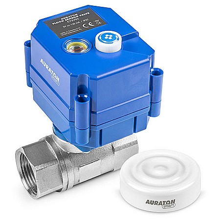 KIT DETECTOR INUNDATIE CU SENZOR SI SERVOVANA 1 DN25 AURATON [0]