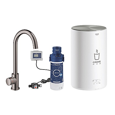 Obiecte Sanitare - BATERIE BUCATARIE SI BOILER MARIMEA M GROHE RED MONO 30085A01