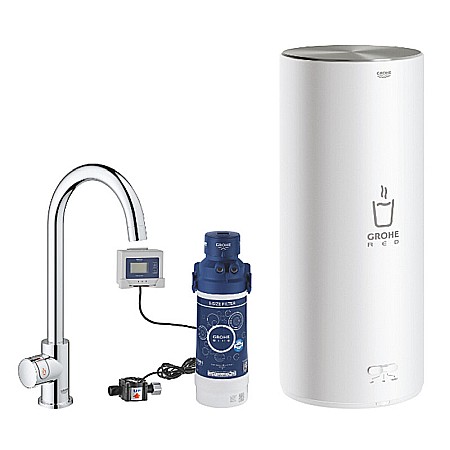 Obiecte Sanitare - BATERIE BUCATARIE SI BOILER MARIMEA L GROHE RED MONO 30080001