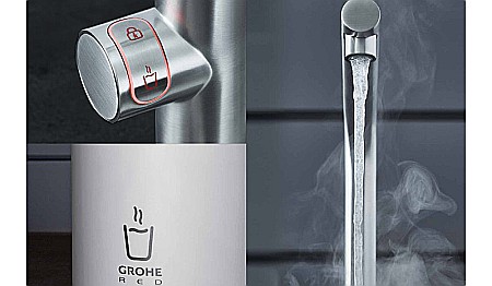 BATERIE BUCATARIE SI BOILER MARIMEA L GROHE RED DUO 30079001 [3]