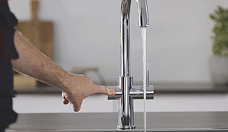 BATERIE BUCATARIE SI BOILER MARIMEA L GROHE RED DUO 30079001 [6]