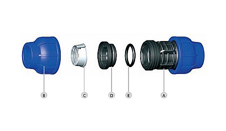 RACORD PE F 25-3/4 FI WATERKIT [2]