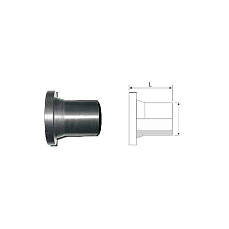 Fitinguri compresiune, robineti PEHD - ADAPTOR CAPAT FLANSA PE100 D.75 SDR17-F1 PE 44417075000 WATERKIT