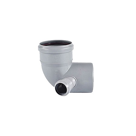 Fitinguri PP canalizare interioara - Cot pp 110-50-90 dreapta Easykit